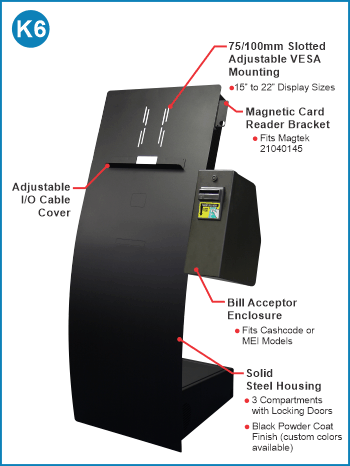 payment kiosk enclosure